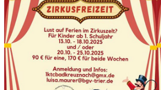 Zirkus Herbst 2025